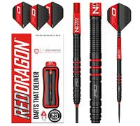 RED DRAGON Milano RS 23g Tungsten Darts with Flights and Stems