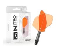 RED DRAGON Nitro Flite Integrated Flight and Shaft System - One-Piece Dart Flights and Shafts