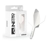 Red Dragon Nitro Flite Solid White and White
