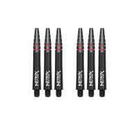 RED DRAGON Nitro Xfire Intermediate Dart Stems (Shafts) - 2 sets per pack (6 Stems in total)