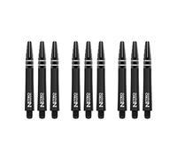 RED DRAGON Nitrotech Intermediate Stems - Solid Black - 3 sets per pack (9 Stems in total)