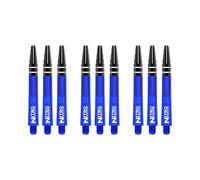 RED DRAGON Nitrotech Pro Grip Blue Dart Shafts | Medium Darts Stems | 3 Sets Pack (9 Dart Stems Total) | Fits Standard Flights Darts Accessories