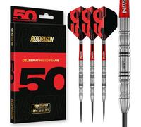 RED DRAGON Penetrator 4 - 23g Professional Tungsten Darts Set | High-Performance Steel Tip Darts | 50 Year Classics Collection | Durable Dart Set for Competitive Play