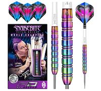 RED DRAGON Peter Wright Snakebite 1 professional darts Tungsten darts set with flights and shafts