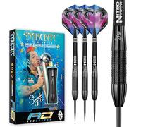 RED DRAGON Peter Wright Snakebite 3: 22g or 26g Tungsten Darts Set with Flights and Stems