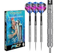 RED DRAGON Peter Wright Snakebite Euro 11: 20g or 24g Tungsten Darts Set with Flights and Stems