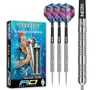 RED DRAGON Peter Wright Snakebite Euro 11 20g Professional 85% Tungsten Darts Set with Hardcore Snakebite Flights & Nitrotech Stems