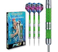 RED DRAGON Peter Wright Snakebite Mamba 22g Professional 90% Tungsten Darts Set with Multi-Milled Tri-Directional Grip, Hardcore Flights & Nitrotech Stems