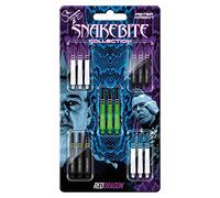 RED DRAGON Peter Wright Snakebite Nitro Ionic Dart Shaft Collection 5 Sets Per Pack (15 shafts in Total)