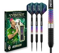 RED DRAGON Peter Wright Snakebite Professional Corra Series Tungsten Dart Set