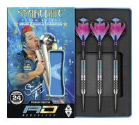 RED DRAGON Peter Wright Supa-Venom Darts Set with Flights and Stems