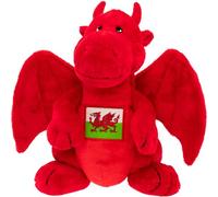 Red Dragon plush toy with Welsh Flag (14646)