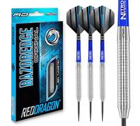 RED DRAGON - Razor Edge 23g Steel Tip Dart | Original Series - 85% Tungsten Darts Set - Includes Flights & Stems | Professional Dart Set