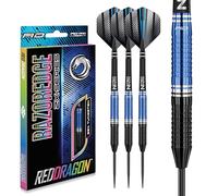 RED DRAGON Razor Edge ZX-3-22g Tungsten Darts Set with Flights and Stems