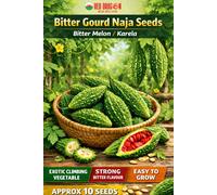 Red Dragon Seeds LTD Bitter Gourd Naja Seeds For Vegetable Patch Growing