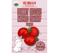 Red Dragon Seeds LTD Bunny Kisses Micro Dwarf Tomato Seeds For Home Garden Growing