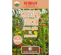 Red Dragon Seeds LTD Chiltepin Tuscon Chilli Seeds For Growing Hot Peppers