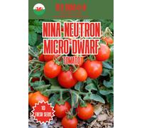 Red Dragon Seeds LTD Nina Neutron Micro Dwarf Tomato Seeds For Home Garden Growing