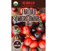 Red Dragon Seeds LTD Tartufo Micro Dwarf Tomato Seeds For Home Garden Growing