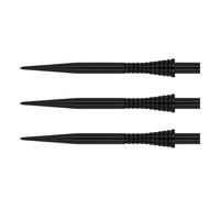 Red Dragon Specialist Dart Points - Black Raptor GT Gripped Points 38mm
