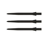 Red Dragon Specialist Dart Points - Black Raptor GT Plain Points 35mm