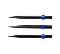 Red Dragon Specialist Dart Points - Black Standard 32mm with Blue Trident