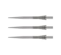 Red Dragon Specialist Dart Points - Silver Effect Raptor GT Gripped Points 35mm