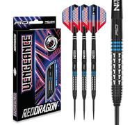 RED DRAGON Vengeance 90% Tungsten Darts Set - Vengeance Evolution Technology with Hardcore Yin Yang Flights & Nitrotech Ultra Stems
