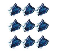 RED DRAGON Yin Yang Double Sided Luke Humphries World Champion Blue & White Standard Dart Flights 3 Sets Per Pack (9 Dart Flights in total)
