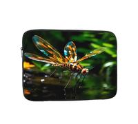 Red Dragonfly Laptop Sleeve Case 12 Inch Suitable For Notebook Computer Tablet Traveling Carrying Simple Case