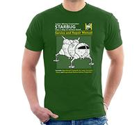 Red Dwarf Starbug Service And Repair Manual Men's T-Shirt