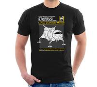 Red Dwarf Starbug Service And Repair Manual Men's T-Shirt