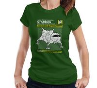 Red Dwarf Starbug Service And Repair Manual Women's T-Shirt