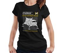 Red Dwarf Starbug Service And Repair Manual Women's T-Shirt
