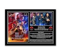 Red Dwarf The Promised Land Signed Cast Poster, Classic British Sci-Fi Comedy, A4 Unframed Wall Art Print,