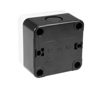 Red E-Stop Push Switch Station with Machinery Abs Enclosure Ip65 Mushroom Head Ac220v Self-Locking Panels for Industrial Control Systems 10a Button Safety 1no