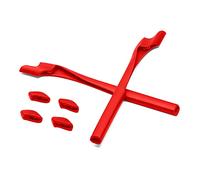 Red Ear Socks and Nose Pads for Oakley Half Jacket 2.0/Half Jacket 2.0 XL Sunglasses