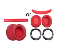 (Red) Easily Replaced Earmuffs for Head Beam for Edifier W800BT plus Headphone Earpads
