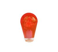 Red Ellipse Oval Joystick Head Rocker Ball Top Handle Arcade Game Replacement Accessory DIY Parts for Game Room, Home