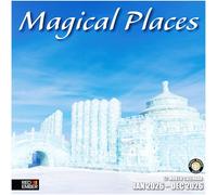 RED EMBER Magical Places 2026 Wall Calendar 12 Month | 12" x 24" Open | Thick & Sturdy Paper | Giftable | Calendar 2026