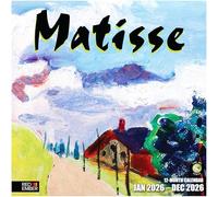 RED EMBER Matisse 2026 Wall Calendar 12 Month | 12" x 24" Open | Thick & Sturdy Paper | Giftable | Calendar 2026