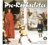 RED EMBER Pre-Raphaelites 2026 Wall Calendar 12 Month | 12" x 24" Open | Thick & Sturdy Paper | Giftable | Calendar 2026