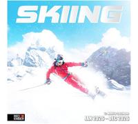 RED EMBER Skiing 2026 Wall Calendar 12 Month | 12" x 24" Open | Thick & Sturdy Paper | Giftable | Calendar 2026