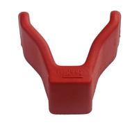 FIAMMA BIKE RACK END CAP IN RED for cycle rack rails end cap V shape 98656-079