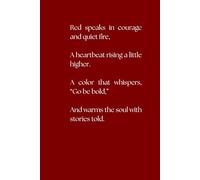 Red Energy Journal: A Guided Space for Courage, Passion & Purpose, Personal, Gratitude, Chakra Color, Self Help