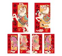Red Envelopes | 2026 Cute New Years Decorations - 2026 Horse Red Envelopes Chinese Decor - for Holiday Wedding Greeting Kids Girls Friends Adults Party Favors Success Wealth