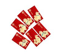 Red Envelopes | 2026 Year Of The Horse Impression Gold Leaf - Traditional Chinese Red Money Envelopes | For Wedding Birthday Wedding Engagement Men Boys Girls Young Teens