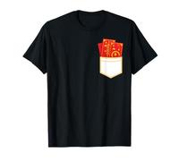 Red Envelopes Lucky Money in Pocket Lunar New Year 2026 Kids T-Shirt