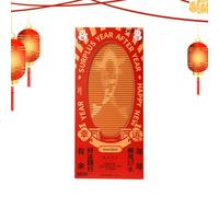 Red Envelopes Year Of The Horse | LCD Display 2 Speeds Heel Sander with 3 Rollers - Lunar New Year Hong Bao | For Business Enthusiasts Special Occasions Wedding Birthday