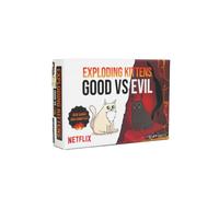 (Red) Exploding Kittens Zombie Kittens Good Evil Card Board Parties Activities Game